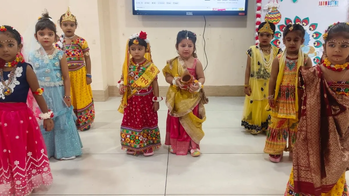 🦚💙 Janmashtami Celebration – Our Little Kanhas 💙🦚