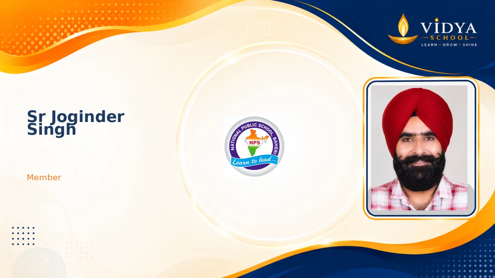 Sr Joginder Singh
