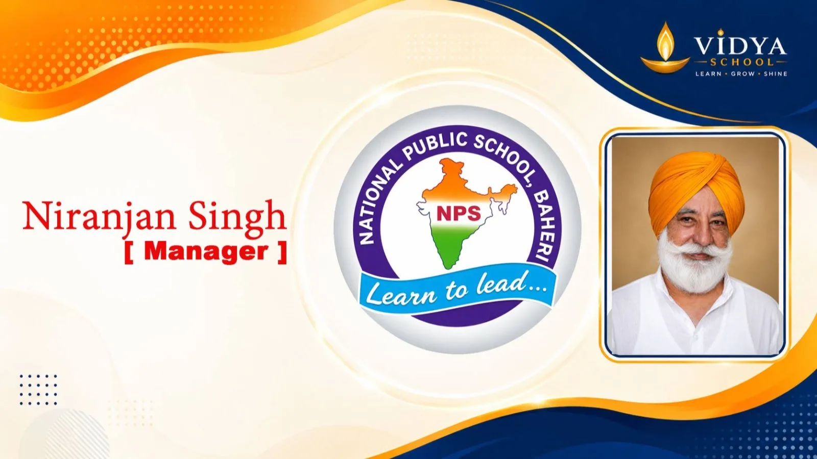 Sr Niranjan Singh